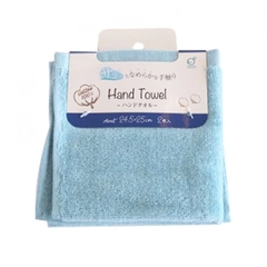 Hand Towel - Khăn Mặt Mềm Mịn 100% Cotton Màu Xanh