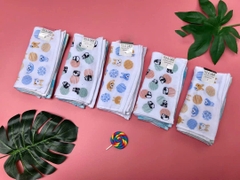 Kyowa -  Khăn Mặt Xô Siêu Thấm Hút Mẫu Gấu Trúc Organic Pile & Gauze
