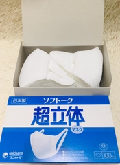 Unicharm - Khẩu Trang Hộp 100 Chiếc (Mới)