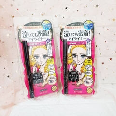 Kiss Me - Kẻ Mắt Kiss Me Chống Trôi Nước Heroine Make Smooth Liquid Eyeliner Nhật Bản (Màu Đen)