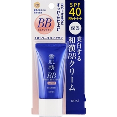 Kose - Kem Nền BB Cream Sekkisei Kose 6 In 1 (Màu Số 02 Cho Da Tự Nhiên) 30G