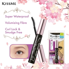 Kissme - Mascara Kiss Me Super WP Black Màu Đen 6g