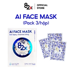 82x AI Face Mask - Mặt Nạ Tế Bào Gốc Phục Hồi Da Chuyên Sâu Cao Cấp Nhật Bản (Hộp 3 miếng)