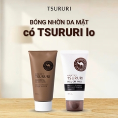 Tsururi - Mặt Nạ Thải Độc Bùn Khoáng Tsururi Ghassoul 150g (Da Dầu, Da Thường)