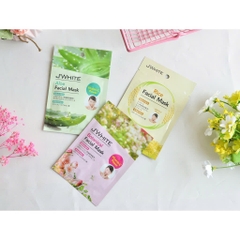 J'White - Mặt Nạ Tinh Chất Lô Hội J'White 25g Dưỡng Ẩm, Dưỡng Trắng
