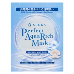 Senka Luminous Moist - Mặt Nạ Dưỡng Ẩm Sáng Mịn 21g (Mới)
