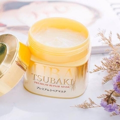 Mặt nạ ủ tóc cao cấp phục hồi hư tổn Tsubaki Shiseido 180g