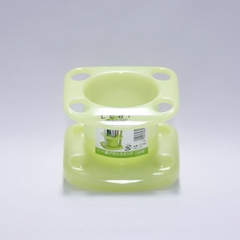 Giá để kem và bàn chải đánh răng màu xanh inomata