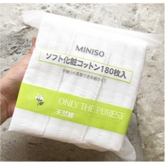 Miniso - Bông Tẩy Trang Miniso 180 Miếng