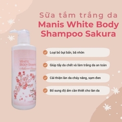 Nexans - Sữa Tắm Trắng Da Manis Hoa Anh Đào 450ml