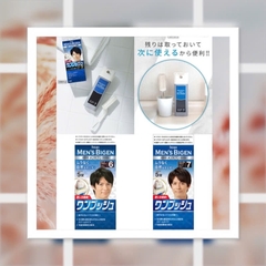 Bigen - Thuốc Nhuộm Phủ Bạc Men's Bigen Dạng Bọt 40g Số 5