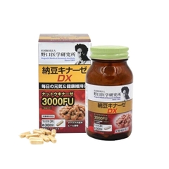 NOGUCHI - Viên Uống Phòng Ngừa Tai Biến, Đột Quỵ Nattokinase 3000fu Bản EX Cao Cấp (90 Viên)