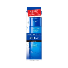 SHISEIDO - Nước hoa hồng Aqualabel White Care Lotion 200ml màu xanh (dưỡng trắng, mềm da)