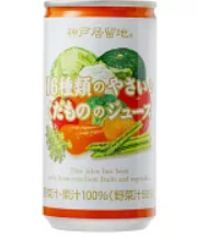 TOMINAGA_Nước ép rau củ Tominaga Kobe lon 185g