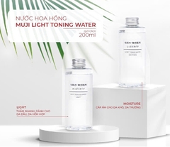 Muji - Nước Hoa Hồng Dưỡng Ẩm Muji Light Toning Water 200ml (Moisture - Da Khô)