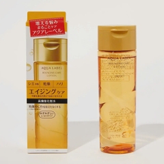 Shiseido - Nước Hoa Hồng Shiseido Aqualabel Cấp Ẩm Chống Lão Hóa 200ml (Vàng)