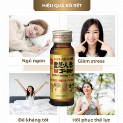 Menard_Nước Sâm Linh Chi Reishi Ginseng Phục Hồi Thể Lực Tăng Đề Kháng (10 Chai x 50ml)
