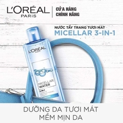L'Oreal Paris - Nước Tẩy Trang Và Làm Sạch Sâu Tươi Mát 3-in-1 L'Oreal Paris Micellar Water 400ml
