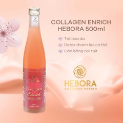 Hebora - Nước Uống Đẹp Da Thơm Cơ Thể Hebora Collagen Enrich 500ml