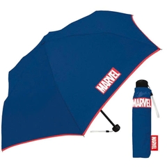 Marvel - Ô Gấp Siêu Nhẹ Chống Gió Marvel Màu Xanh Than Kèm Túi