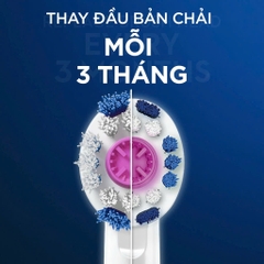 Oral-B - Set 2 Đầu Bàn Chải Điện Thay Thế Oral-B Nhật Bản Mẫu 2 3D White