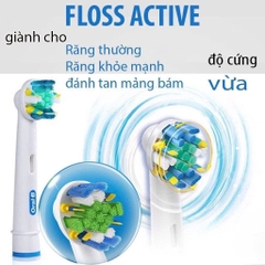 Oral-B - Set 2 Đầu Bàn Chải Điện Thay Thế Oral-B Nhật Bản Mẫu 5 Floss Action