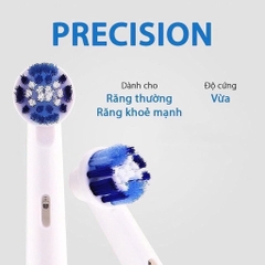 Oral-B - Set 2 Đầu Bàn Chải Điện Thay Thế Oral-B Nhật Bản Mẫu 4 Precision Clean