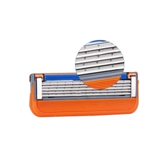 P&G - Set Dao Cạo Râu Gillette Fusion 5 Lưỡi Kép (1 Thân + 6 Đầu Thay Thế) Mẫu 1