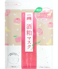PDC Wafood Made Sakekasu - Mặt Nạ Giấy Bã Rượu Hương Đào (7 Miếng)