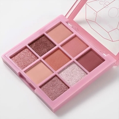 KISS ME_Phấn mắt KISS NEW YORK Rose Quartz 9 màu