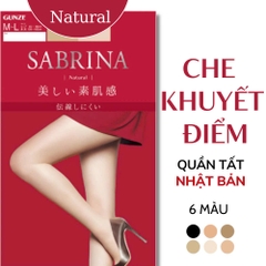 Gunze - Quần Tất Sabrina Natural Gunze Size M-L Màu Da Chân