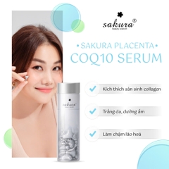 Sakura Beauty - Serum Dưỡng Trắng Chống Lão Hóa Sakura Placenta CoQ10