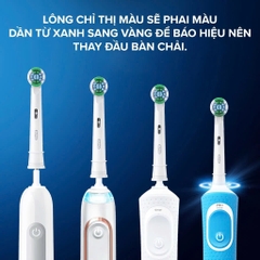 Oral-B - Set 2 Đầu Bàn Chải Điện Thay Thế Oral-B Nhật Bản Mẫu 1 CrossAction