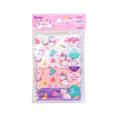 Skater - Set 3 Khẩu Trang Vải Kháng Khuẩn Cho Bé (Mẫu Ngựa Unicorn)