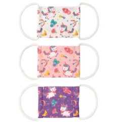 Skater - Set 3 Khẩu Trang Vải Kháng Khuẩn Cho Bé (Mẫu Ngựa Unicorn)