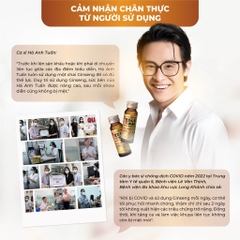 Menard - Nước Sâm Linh Chi Reishi Ginseng Phục Hồi Thể Lực Tăng Đề Kháng (10 Chai x 50ml)