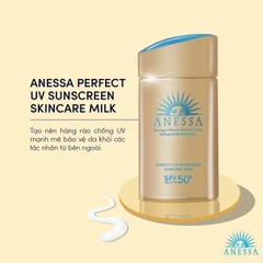 Shiseido - Sữa Chống Nắng Anessa Perfect UV Sunscreen Milk SPF50+/PA++++ 60ml