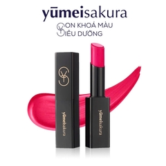 YumeiSakura - Son Dưỡng YumeiSakura Collagen YMS02 Ruby (Hồng Ruby)