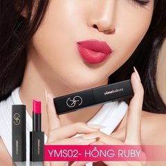 YumeiSakura - Son Dưỡng YumeiSakura Collagen YMS02 Ruby (Hồng Ruby)