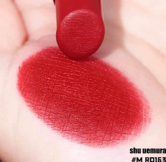Shu Uemura - Son Lì Shu Uemura Matte RD163 Vỏ Đen Màu Đỏ Thuần 3g
