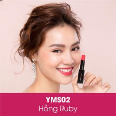 YumeiSakura - Son Dưỡng YumeiSakura Collagen YMS02 Ruby (Hồng Ruby)