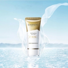 CHANDO - Sữa Chống Nắng Phổ Rộng Dưỡng Ẩm Và Làm Dịu Da Từ Rau Má Himalayan 50ml