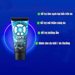 Oxy - Sữa Rửa Mặt Cho Nam Oxy Clear Wash 130g