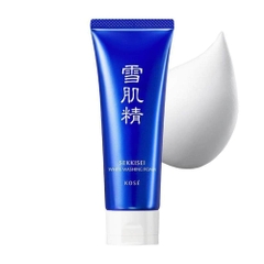 Kose Sekkisei White Washing Foam - Sữa Rửa Mặt Làm Sáng & Mịn Da 124ml