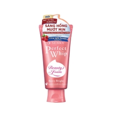 Senka - Sữa Rửa Mặt Dưỡng Da Sáng Hồng Senka Perfect Whip Berry Bright 100g