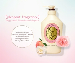 Shiseido - Sữa Tắm Trắng Sáng Mịn Da Shiseido Kuyura 550ml Hồng