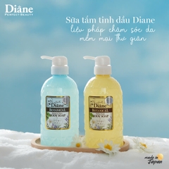 Diane - Sữa Tắm Tinh Dầu Moist Diane Botanical Refresh & Moist Body Soap Hương Trái Cây 500ml