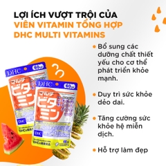 DHC_Viên Uống Vitamin Tổng Hợp DHC Gói 30 Viên 30 Ngày
