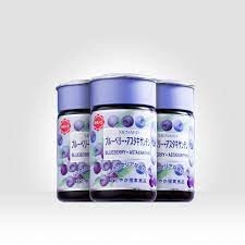 Menard - Viên Uống Chống Oxy Hóa Bổ Mắt Blueberry Astaxanthin 40 Ngày (120 Viên)