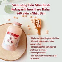 KOBAYASHI_Viên Uống Hỗ Trợ Tiền Mãn Kinh Kobayashi Nhật Bản 840 Viên